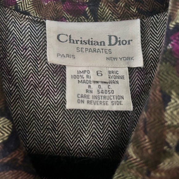 Christian Dior Floral Blouse - Picture 2 of 4